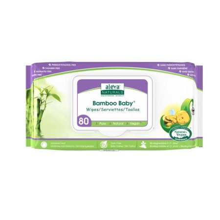 Bamboo Baby Wipe 80 Count 37942