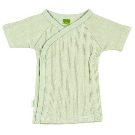 Everyday Layette Short Sleeve Wrap Tee - Green Preemie