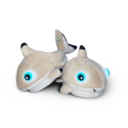 Light-Up Slipper Plush Shark - Ages 3-7 years