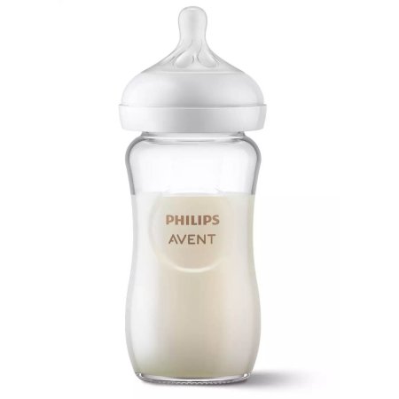 Philips Avent Natural Glass Baby Bottle 8oz