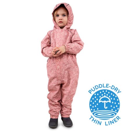 Jan & Jul Puddle Dry Waterproof Play Suit Prairie Flowers