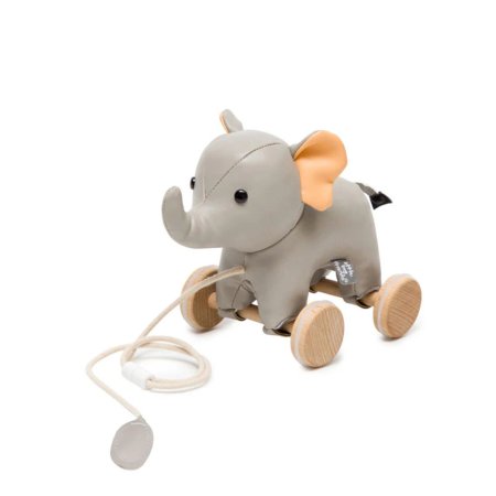 Little Big Friends Pull Along Toy Vincent the Elephant 303525 3700552303525 Tjskids.com