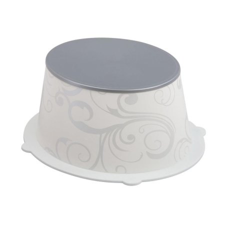 Rotho Babydesign Style Line Step Stool Vintage White	20216	4250226032897 Tjskids.com