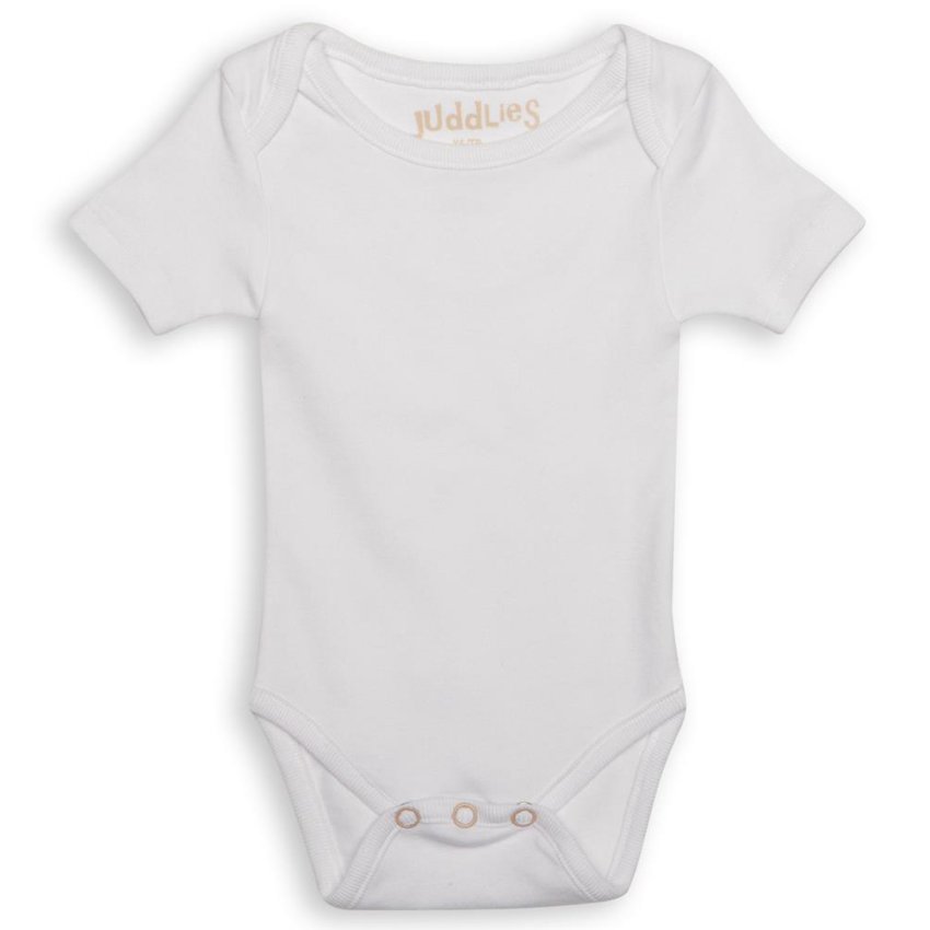 Short Sleeve Bodysuit - Everyday White