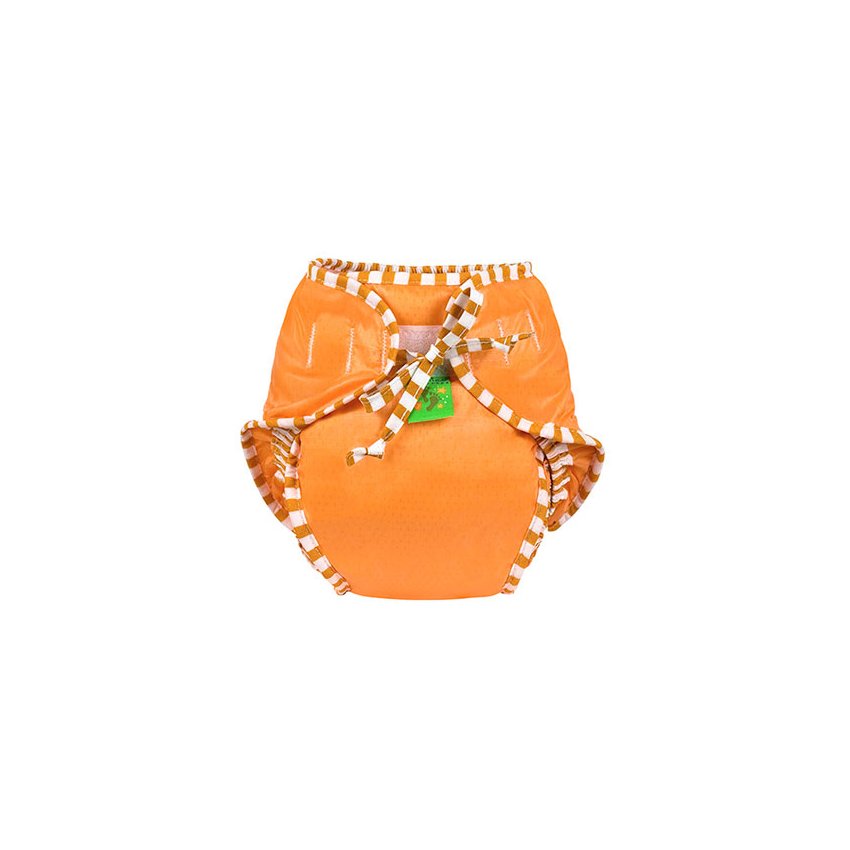 Reusable Swimsuit Diaper Orange