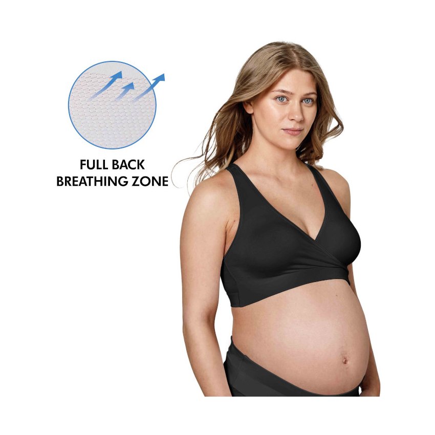 Keep Cool Sleep Bra - Black