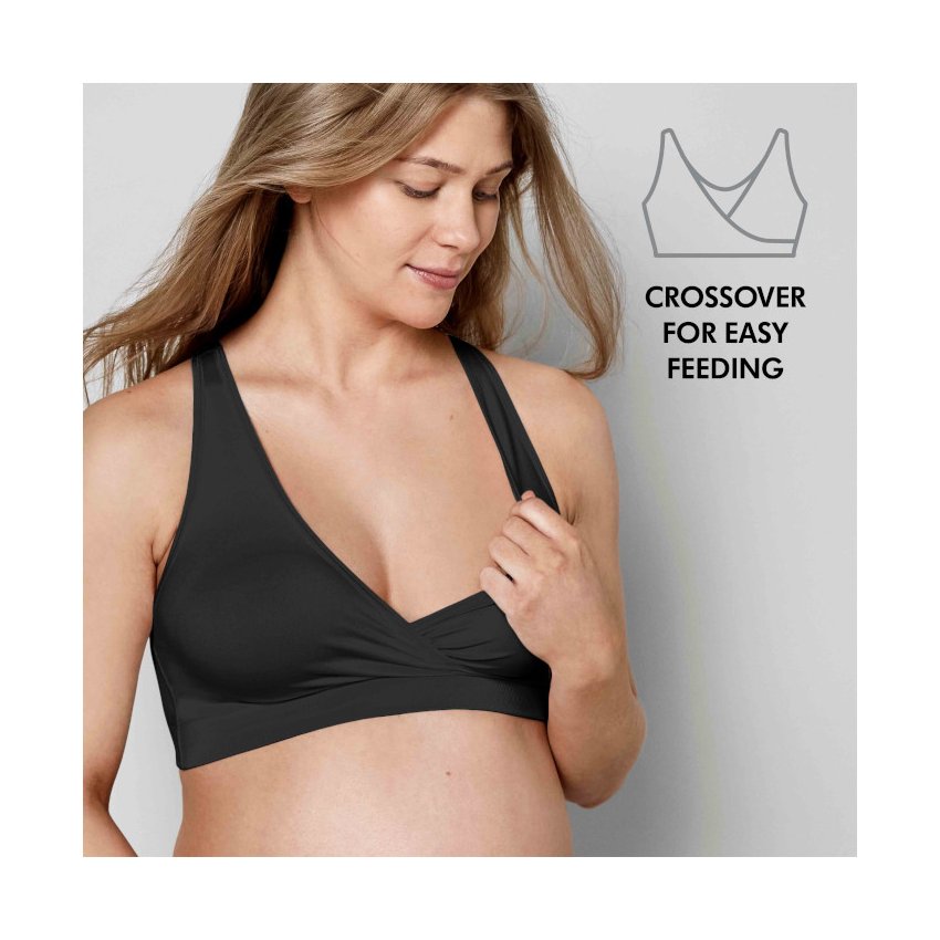 Keep Cool Sleep Bra - Black