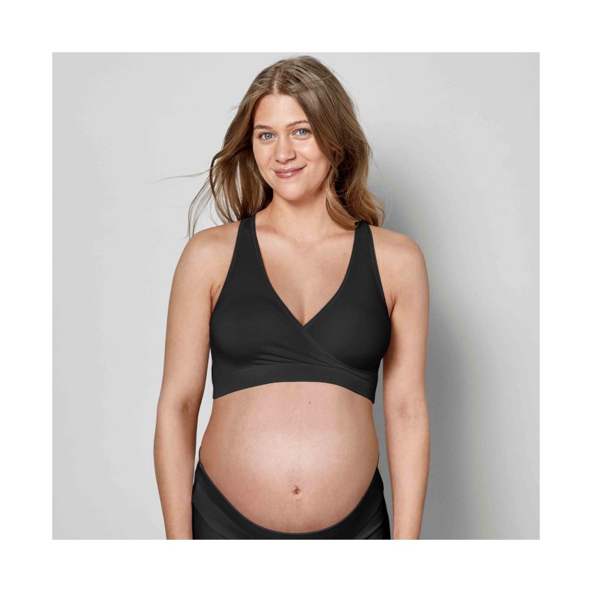 Keep Cool Sleep Bra - Black
