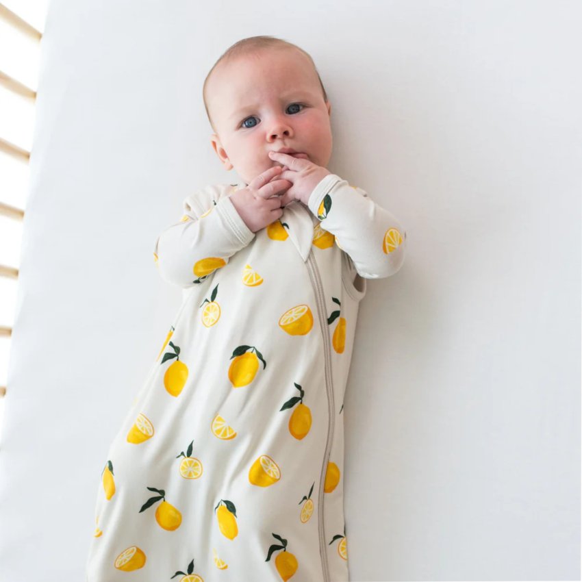 Printed Sleep Bag 0.5 Tog - Lemon