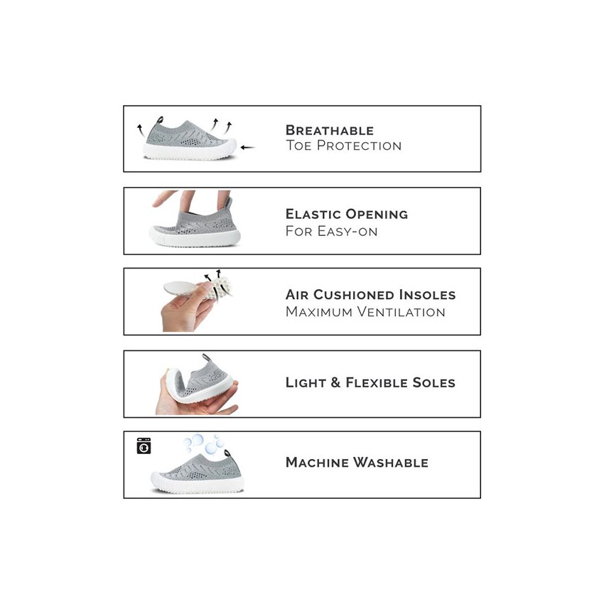 Graphic Knit Shoes - Branches