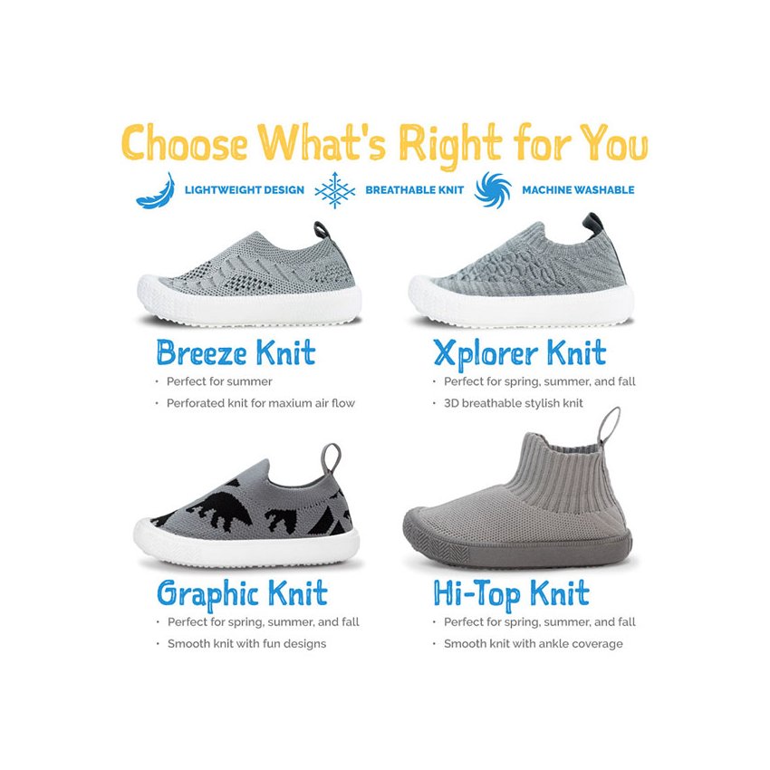 Graphic Knit Shoes - Branches