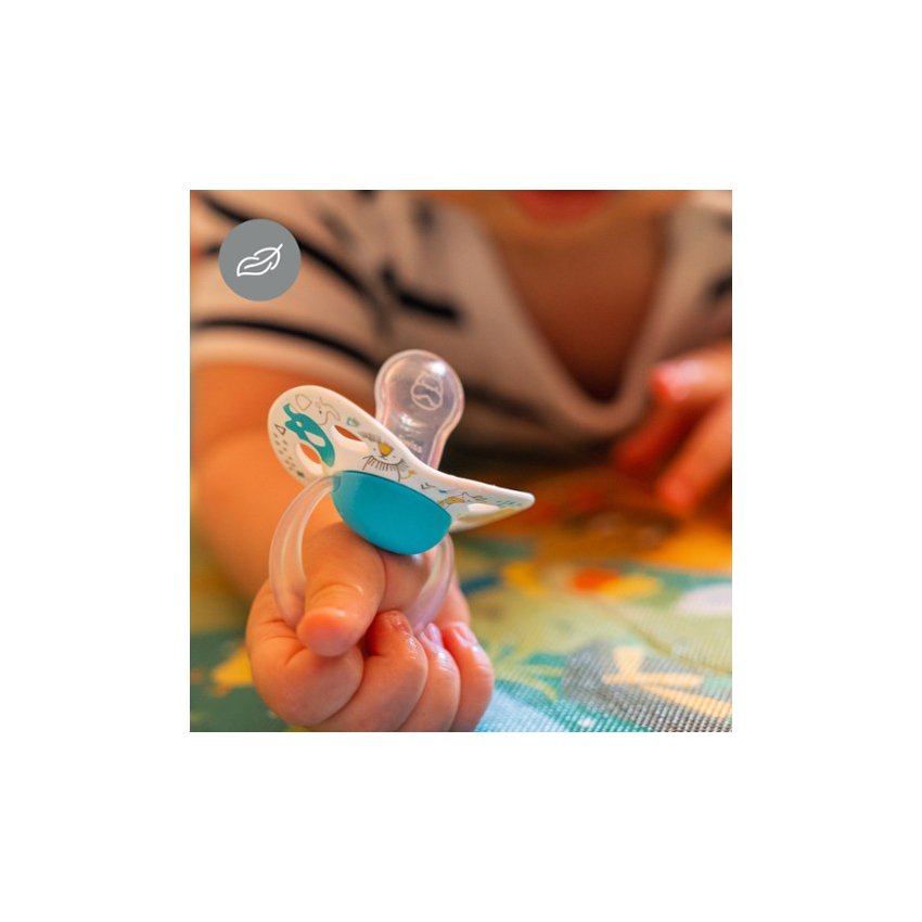 Orthodontic Original Baby Pacifier - Blue & Yellow