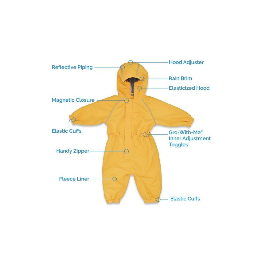 Cozy-Dry Waterproof Playsuit - Terrazzo