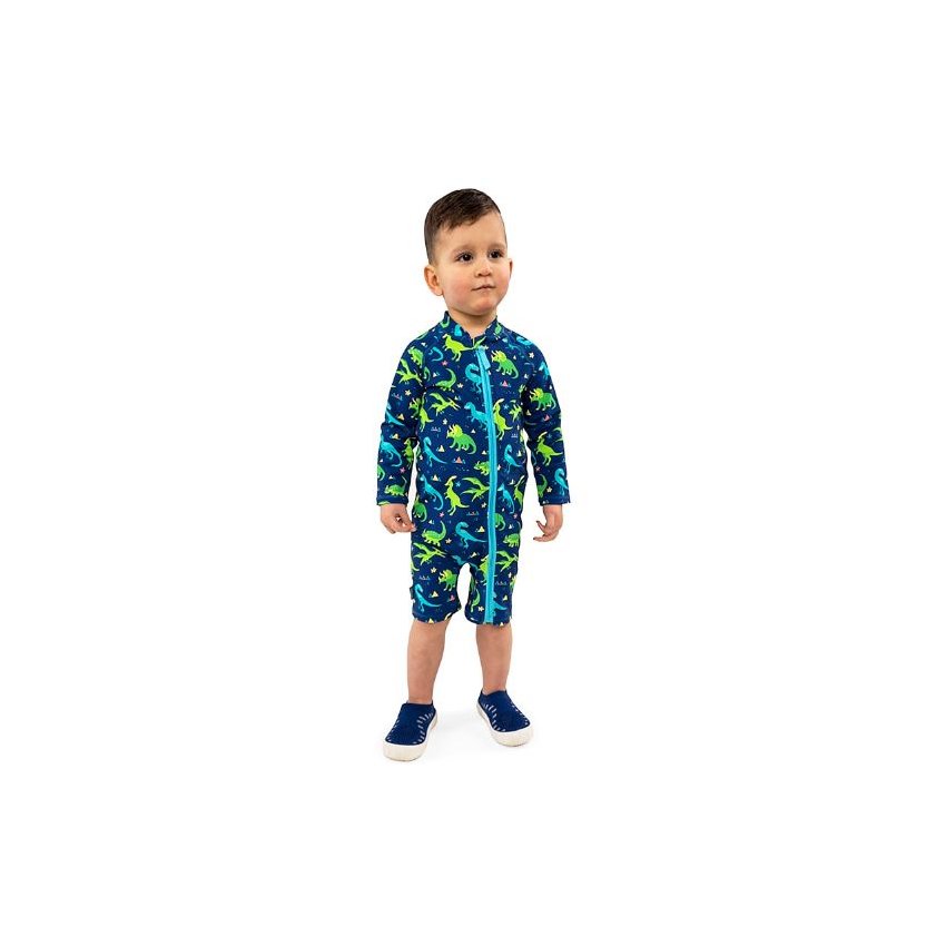Long Sleeve One Piece UV Jumpsuit - Dinoland