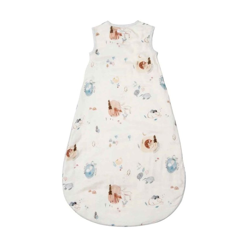 Muslin Sleep Bag - Cozy Forest