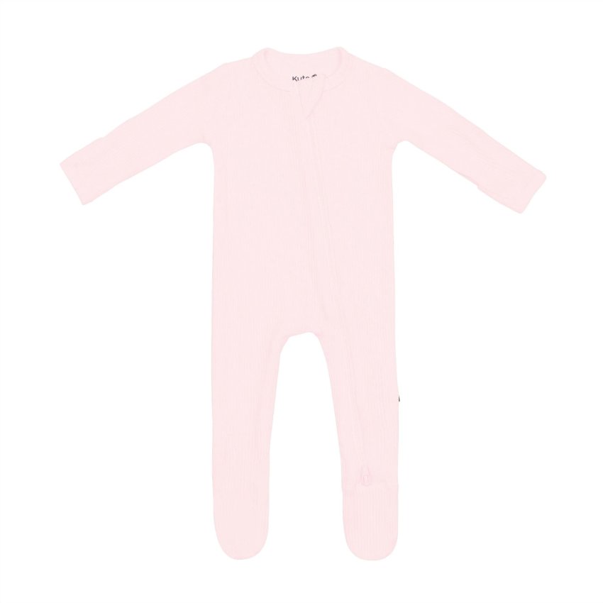 Zippered Footie - Sakura