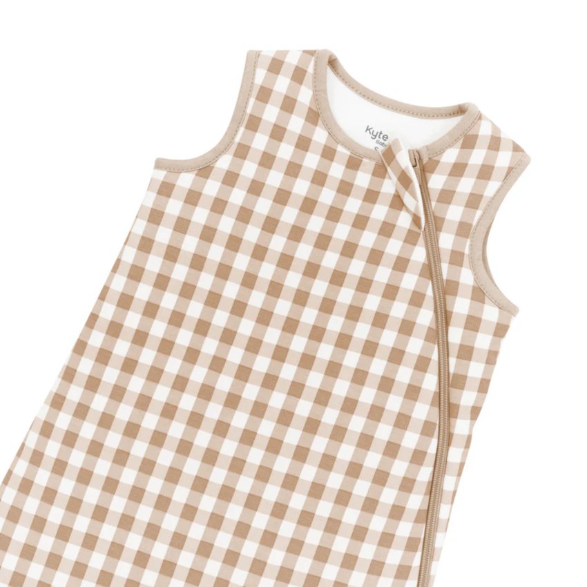 Printed Sleep Bag 2.5 Tog - Gingham Bisque