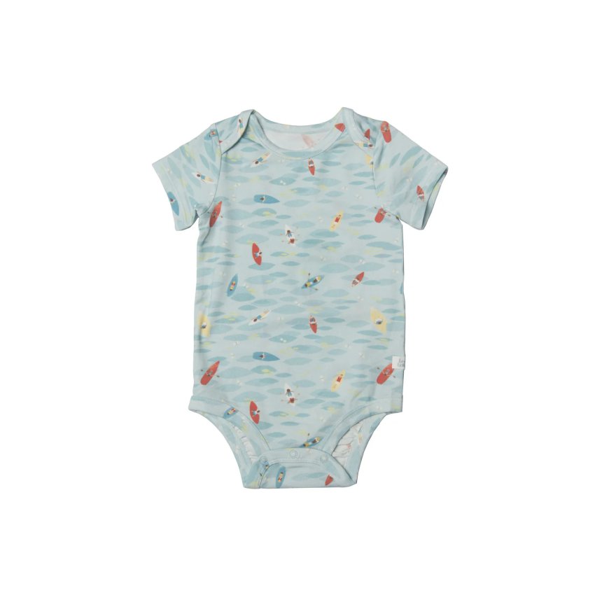 Short Sleeve Bodysuit - Kayak