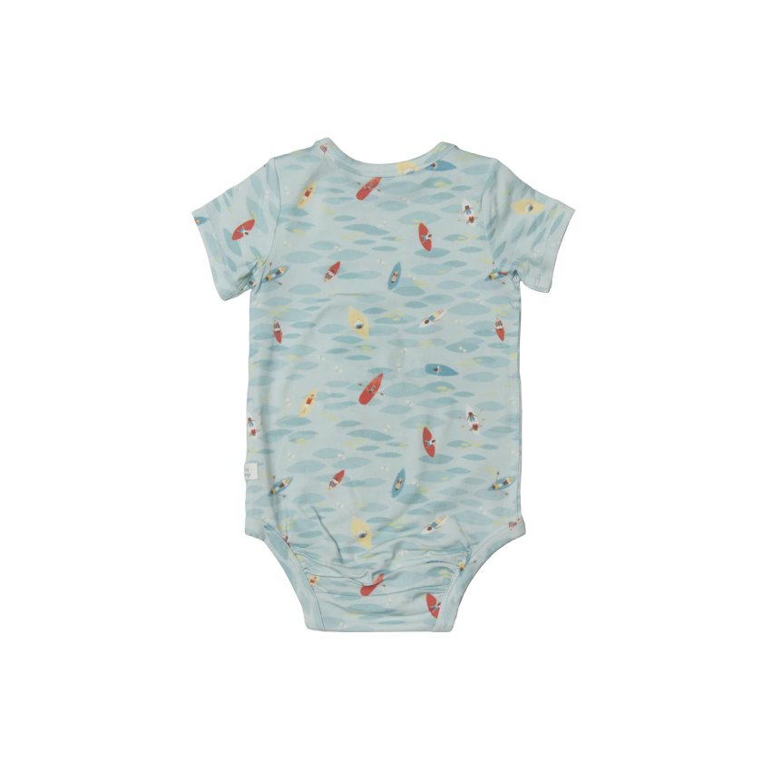 Short Sleeve Bodysuit - Kayak