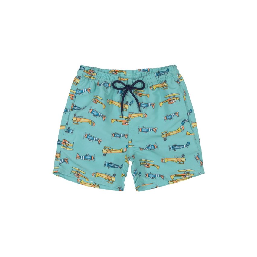 UV Protection Shorts - Air Traffic