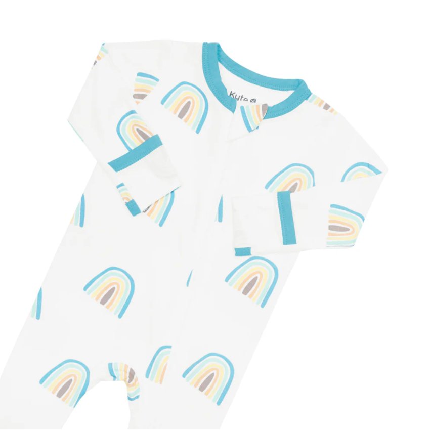 Zippered Footie - Makai Rainbow