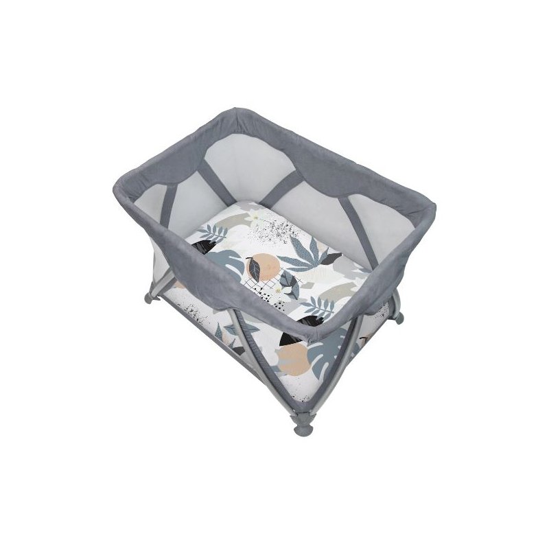 Percale Dream Playard Sheet - Palm Breeze
